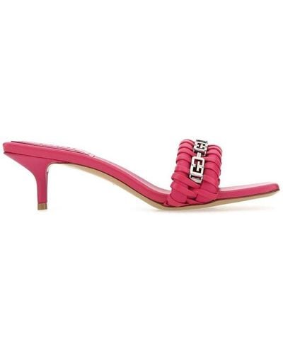 Givenchy G Woven Sandals - Pink