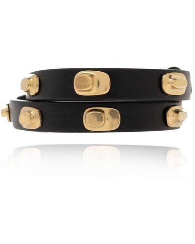 Ferragamo Double Loop Bracelet - Black