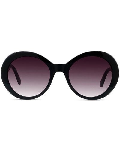 Stella McCartney Round Frame Sunglasses - Purple