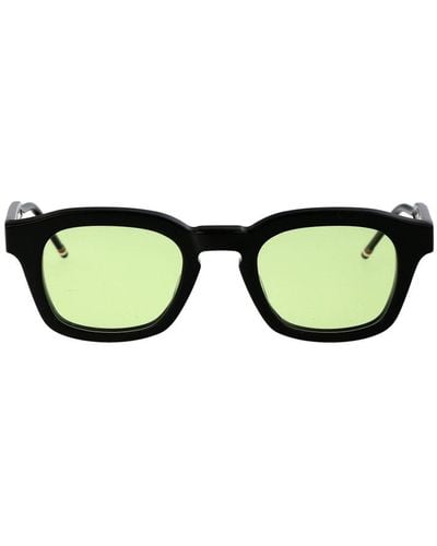 Thom Browne Square Frame Sunglasses - Green