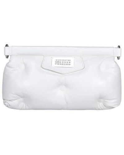 Maison Margiela Glam Slam Clutch Bag - White