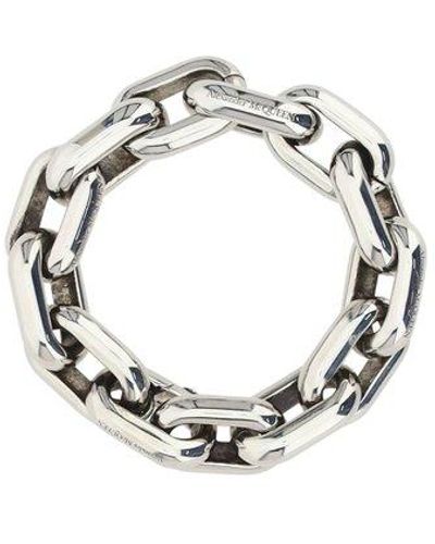 Alexander McQueen Chain-linked Bracelet - Metallic