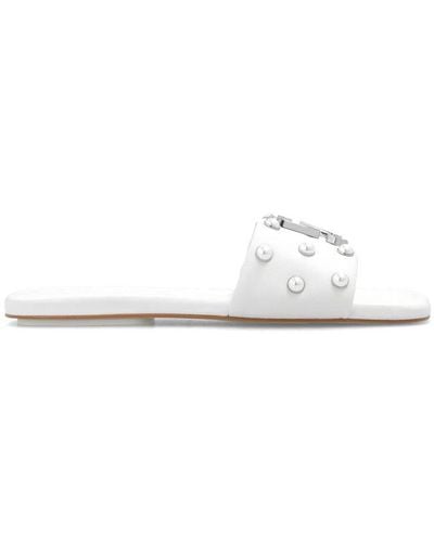 Marc Jacobs The Pearl J Marc Sandals - White