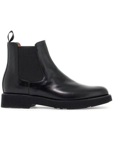 Church's Round-toe Chelsea Ankle Boots - Black