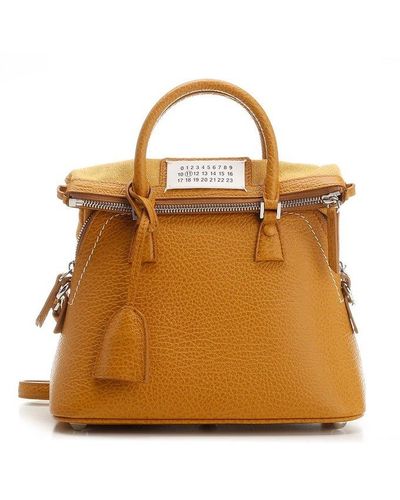 Maison Margiela 5ac Mini Handbag - Brown