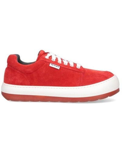 Sunnei Dreamy Low-top Sneakers - Red