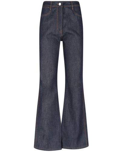 Low Classic Flared-leg Jeans - Blue