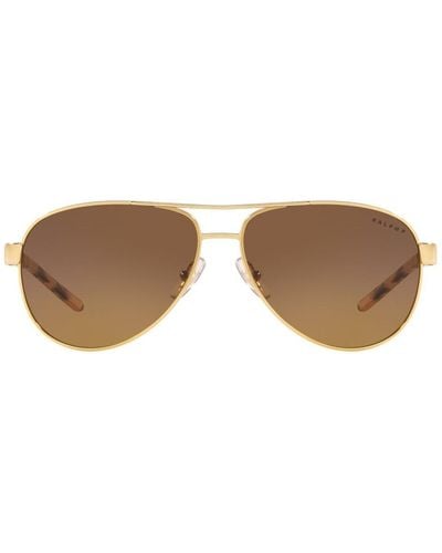 Ralph Lauren Pilot Frame Sunglasses - Black