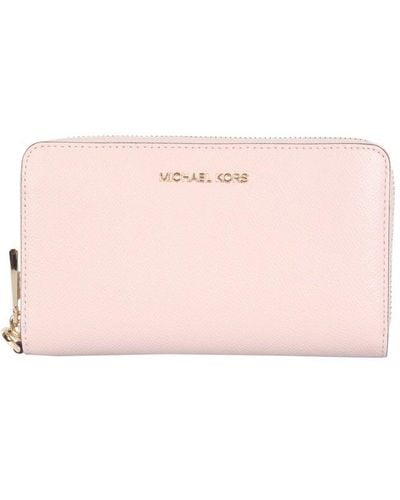 MICHAEL Michael Kors Large Smartphone Wristlet Wallet - Pink
