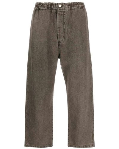 Societe Anonyme Elastic Waist Jeans - Gray