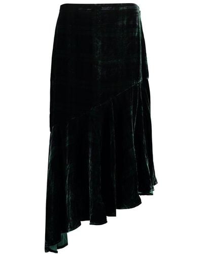 Polo Ralph Lauren Velvet Skirt - Black
