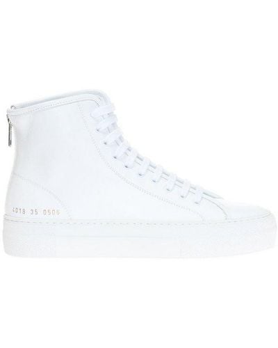 Common Projects Tournament High-top Trainers - White