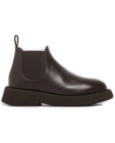 Marsèll Gommellone Round-toe Ankle Boots - Brown