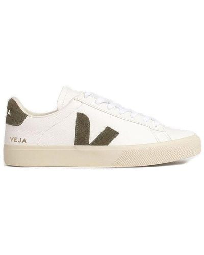 Veja Campo Low-top Laced Trainers - White