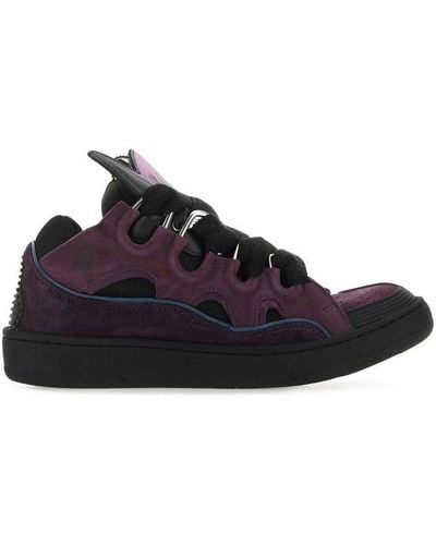 Lanvin Curb Sneakers - Purple