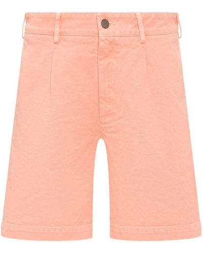 Palm Angels Single Colour Bermuda Shorts - Pink