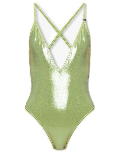 The Attico One-Piece Swimsuit - Green