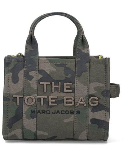 Marc Jacobs Small Bag "the Camo Tote Bag" - Black