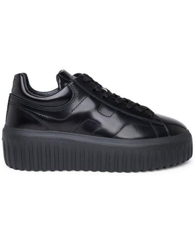 Hogan Low-top Platform Sneakers - Black