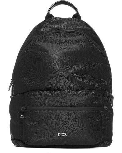 Dior X Shawn Stussy Rider Backpack - Black