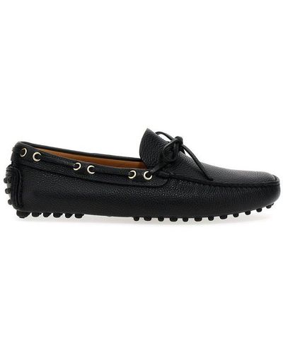 Car Shoe Daino Loafers - Black
