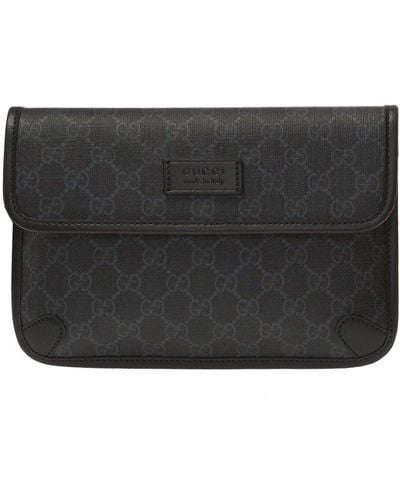 Gucci GG Monogram Belt Bag - Black