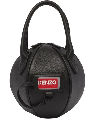 KENZO Discover Ball-shaped Tote Bag - Black