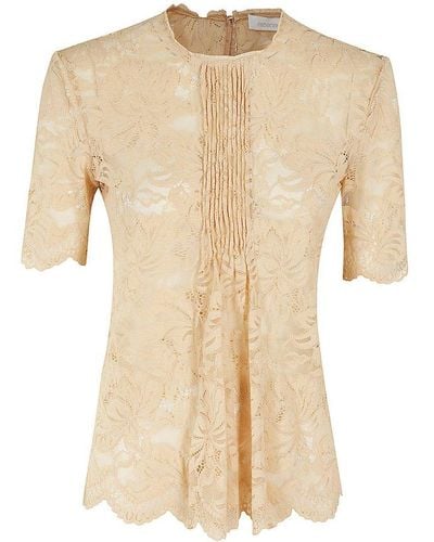 Rabanne Lace Detailed Top - Natural
