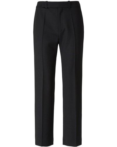Chloé Cropped Tailored Trousers - Black