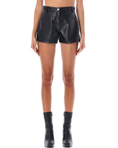 Philosophy Di Lorenzo Serafini Eco Leather Shorts - Blue