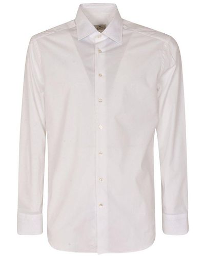 Etro Long-sleeved Buttoned Shirt - White