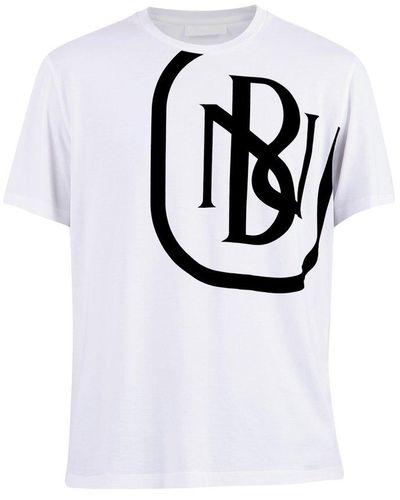 Neil Barrett Logo Print T-shirt - White
