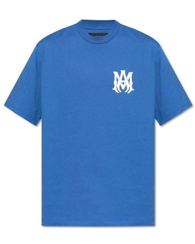 Amiri Printed T-shirt, - Blue