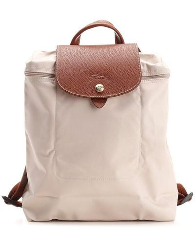Longchamp Le Pliage Zip-up Backpack - Pink