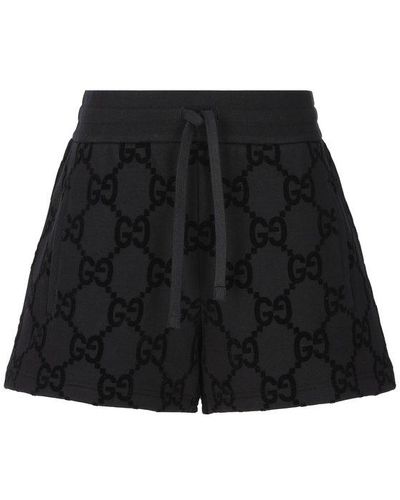 Gucci GG Brushed Shorts - Black