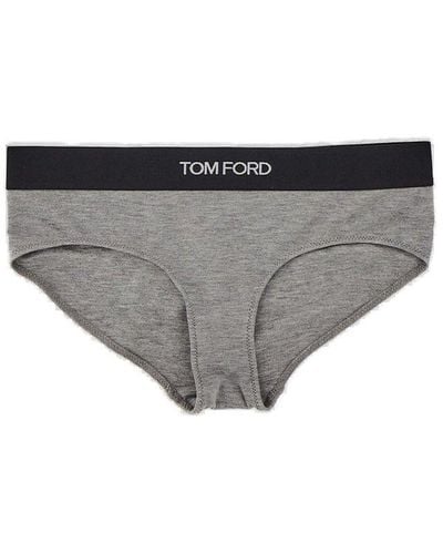 Tom Ford Jersey Slip - Gray