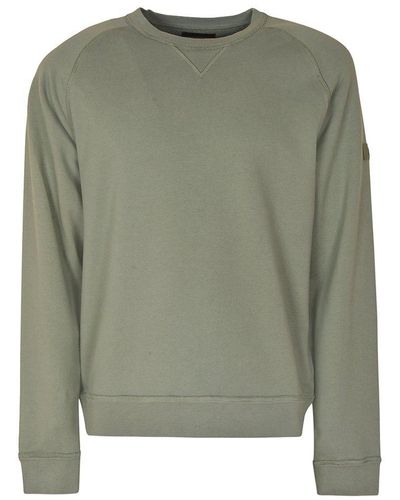 Fay Crewneck Long-sleeved Sweatshirt - Green