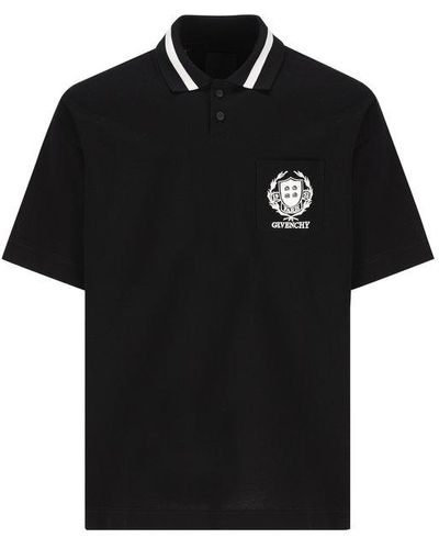 Givenchy T-shirt And Polo Shirt - Black