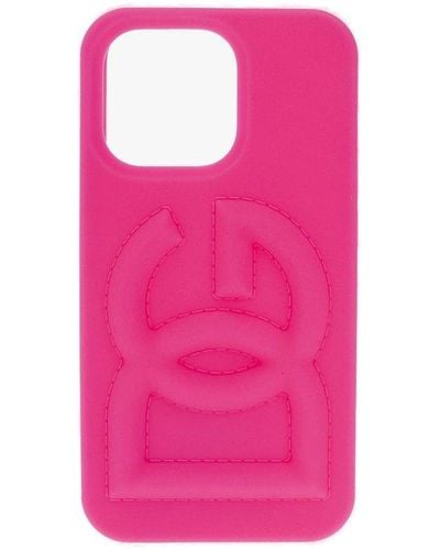 Dolce & Gabbana Iphone 13 Pro Case - Pink