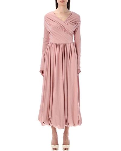 Philosophy Di Lorenzo Serafini Longuette Dress - Pink