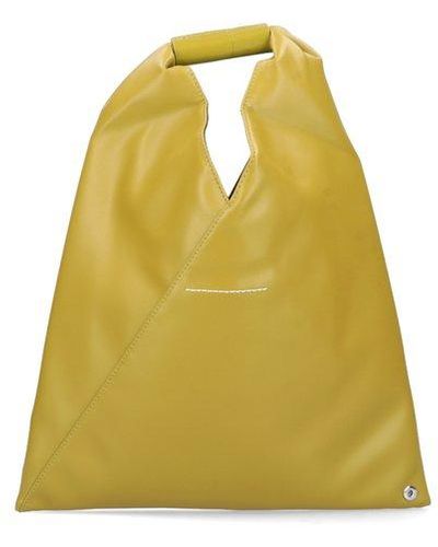 MM6 by Maison Martin Margiela All-over Printed Japanese Tote Bag - Yellow