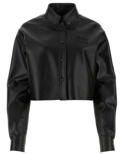 Miu Miu Shirts - Black