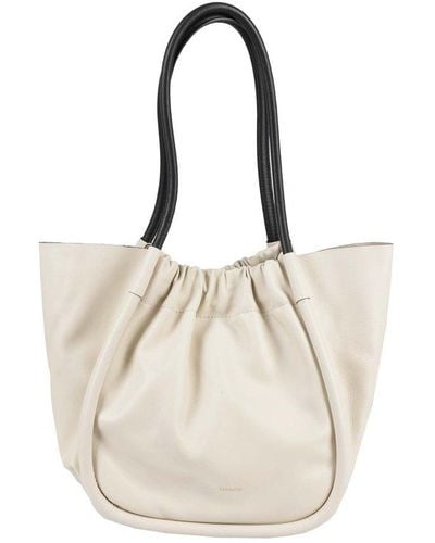 Proenza Schouler Large Ruched Tote - Natural