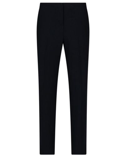 Versace Mid-rise Tailored Trousers - Black
