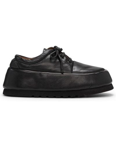 Marsèll Bombo Round Toe Lace-up Shoes - Black