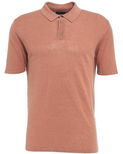 Roberto Collina Short-sleeve Polo Shirt - Pink