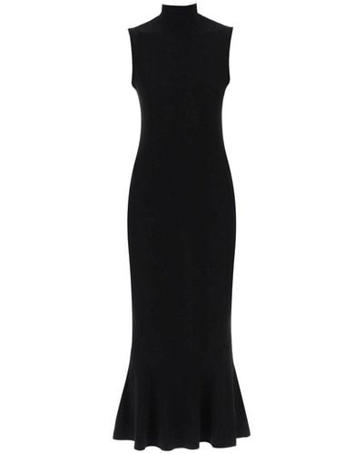 Norma Kamali Pencil Midi Dress - Black