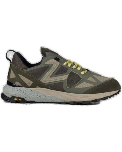 Philippe Model Rocx Lace-up Sneakers - Green