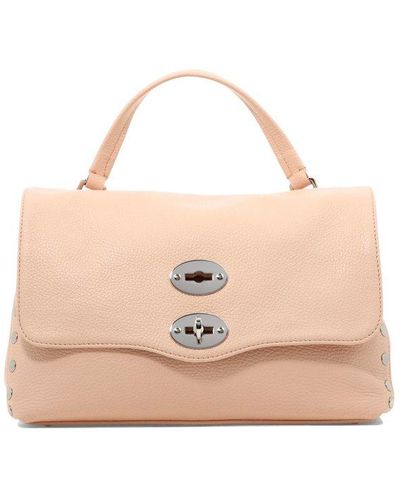 Zanellato Postina S Daily Foldover Top Handbag - Pink