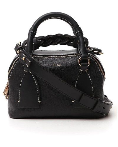 Chloé Daria Small Top Handle Bag - Black